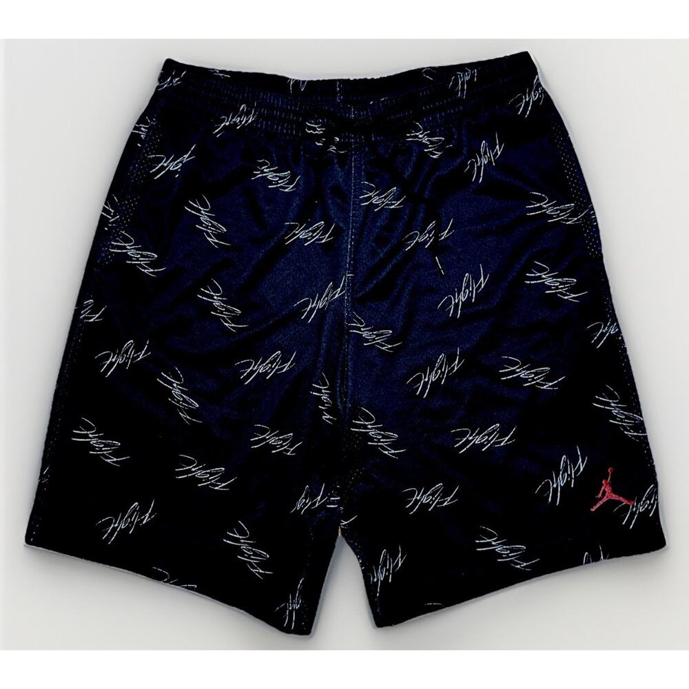 Air Jordan AJ5 Flight Mesh Short Size M Black Basketball Jumpman Retro AJ0444010